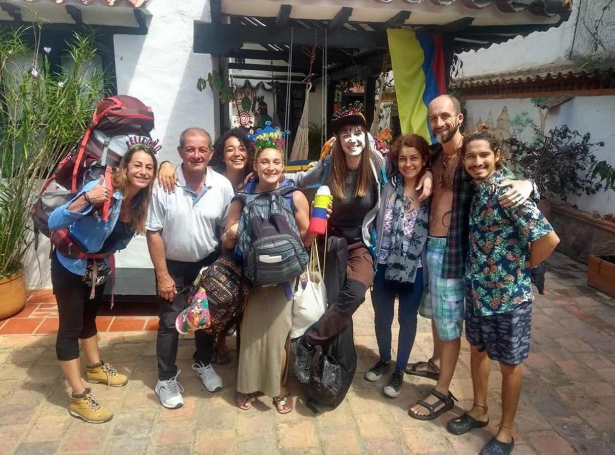 Green House Hostel Villa de Leyva Exteriör bild